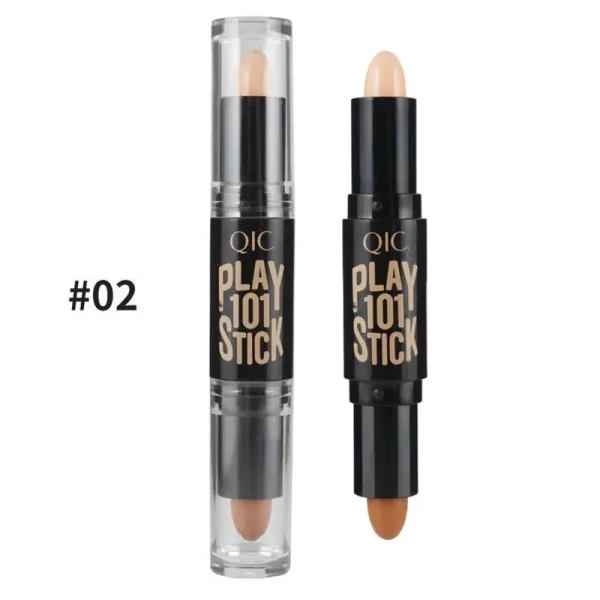 Lady Facial Highlight Foundation Base Contour Stick Beauty Make Up Face Powder Cream Shimmer Concealer Camouflage Pen Makeup - Image 8