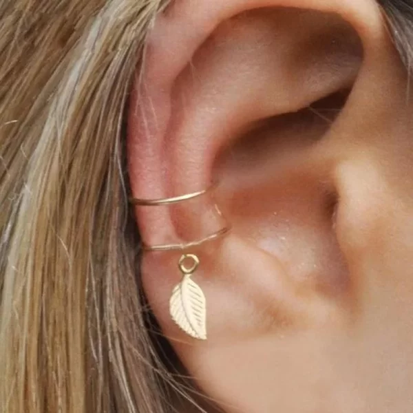 Gold Silver Color Metal Butterfly Ear Clips Without Piercing For Women Sparkling Zircon Ear Cuff Clip Earrings Wedding Jewelry - Image 9