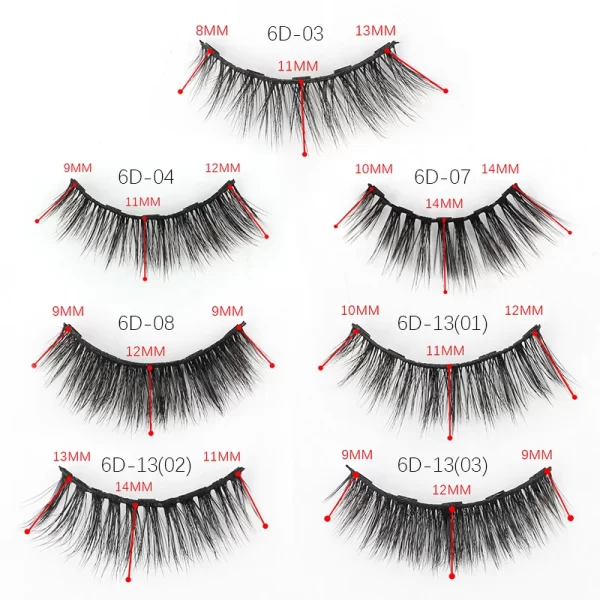 2/3/4 Pairs Magnetic Eyelashes Set Waterproof Liquid Eyeliner Tweezer Wispy False Eyelashes Dramatic 3D Mink Lashes Makeup Tools - Image 5