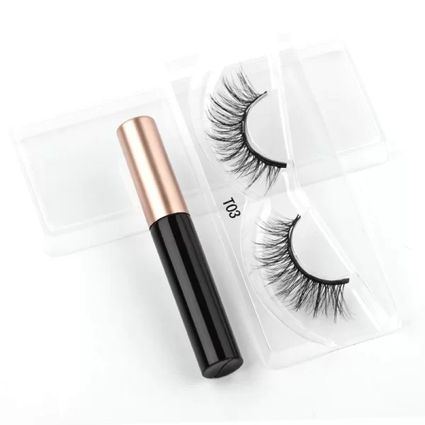 Magnetic Eyelashes 3D Mink Eyelashes Magnetic Eyeliner Magnetic 3D Lash Short False Lashes Lasting Handmade Eyelash Makeup Tools - Image 18