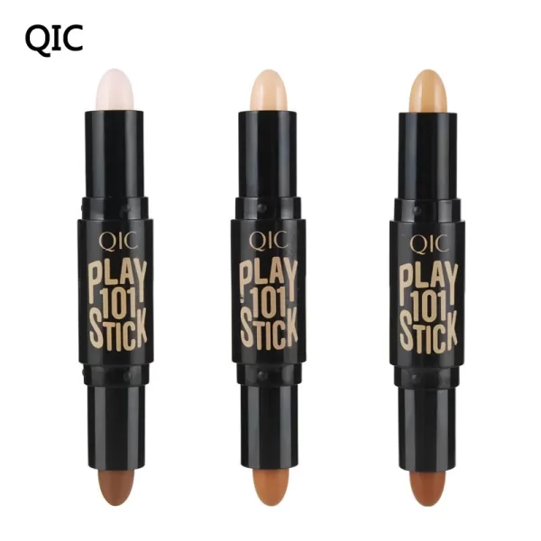 Lady Facial Highlight Foundation Base Contour Stick Beauty Make Up Face Powder Cream Shimmer Concealer Camouflage Pen Makeup - Image 2