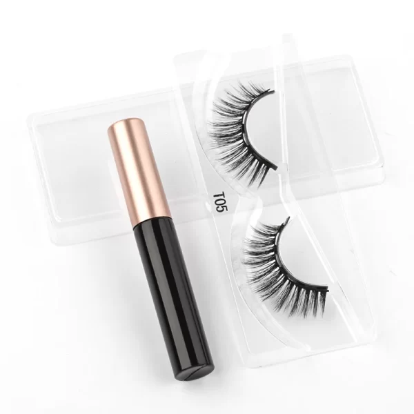 Magnetic Eyelashes 3D Mink Eyelashes Magnetic Eyeliner Magnetic 3D Lash Short False Lashes Lasting Handmade Eyelash Makeup Tools - Image 12