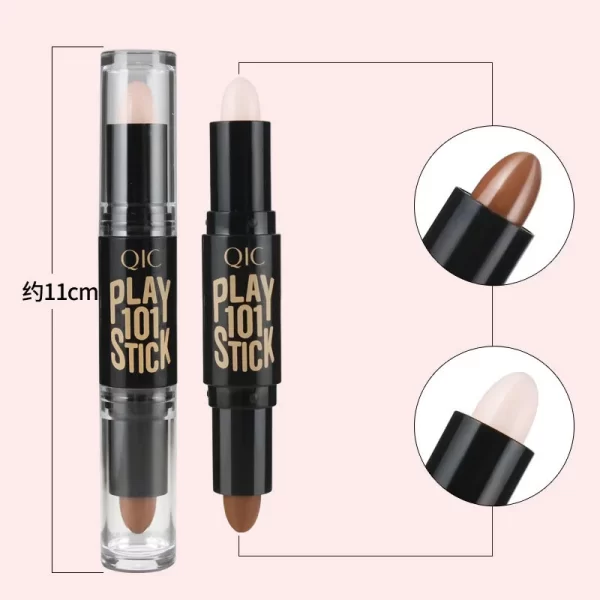 Lady Facial Highlight Foundation Base Contour Stick Beauty Make Up Face Powder Cream Shimmer Concealer Camouflage Pen Makeup - Image 4