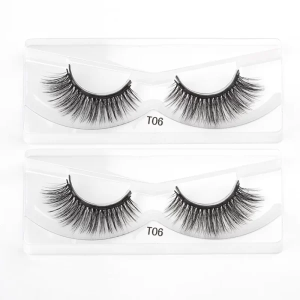 2/3/4 Pairs Magnetic Eyelashes Set Waterproof Liquid Eyeliner Tweezer Wispy False Eyelashes Dramatic 3D Mink Lashes Makeup Tools - Image 13