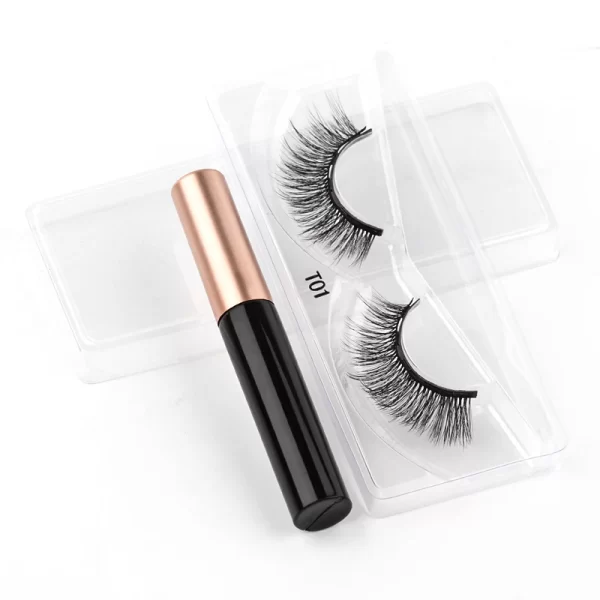 Magnetic Eyelashes 3D Mink Eyelashes Magnetic Eyeliner Magnetic 3D Lash Short False Lashes Lasting Handmade Eyelash Makeup Tools - Image 9