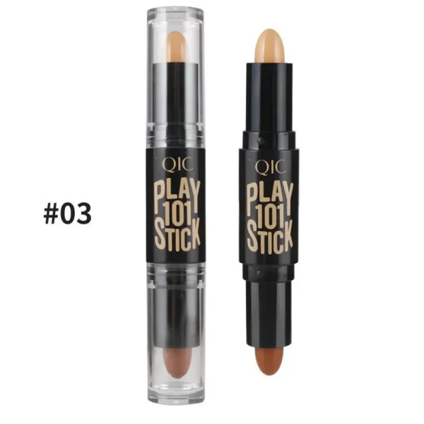 Lady Facial Highlight Foundation Base Contour Stick Beauty Make Up Face Powder Cream Shimmer Concealer Camouflage Pen Makeup - Image 9