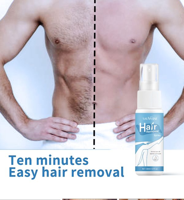 Pain Without Hair Removal Spray Woman Body Leg Privates Facial Hair Remover Men Hair Growth Inhibitors Mild Hair Removal 30ML