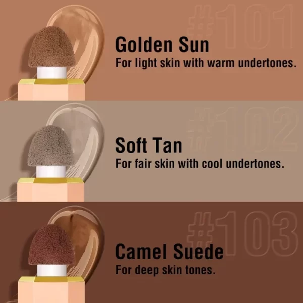Waterproof Liquid Contour Bronzer Stick Natural Lasting Matte Nose Shadow Contouring Brighten Face Highlighter Cream Face Makeup - Image 5