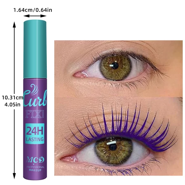 Blue Eyelash mascara Female makeup mascara for all mascara waterproof extra volum mascara waterproof original brand makeup - Image 5