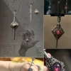 Magic Witch Necklace Women\'s Vintage Blood Pack Removable Witch Wand Pendant Cosplay Jewelry Couple New Lover Gift - Image 2
