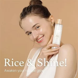 150ml Organic Rice Face Toner Anti-Aging, Moisturizing, Care Solution for Softening, Brightening, Repairing Facial Healthy Gift