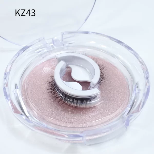 Self Adhesive Eyelashes Glue-Free Reusable 3d Wispy Thick Natural Lashes Makeup Fake Eyelashes - Image 21