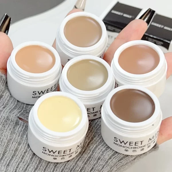 Multifunction Moisturizing Matte Concealer Makeup Texture Covers Acne Marks Dark Circles Contouring Palette Cream Face Cosmetics - Image 6