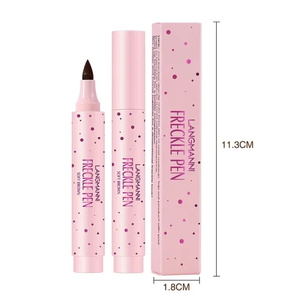 1PC Brown Lifelike Freckle Pen Concealer Dot Spot Pen Waterproof Long Lasting Easy and Convenient Face Concealer Makeup Cosmetic - Image 6