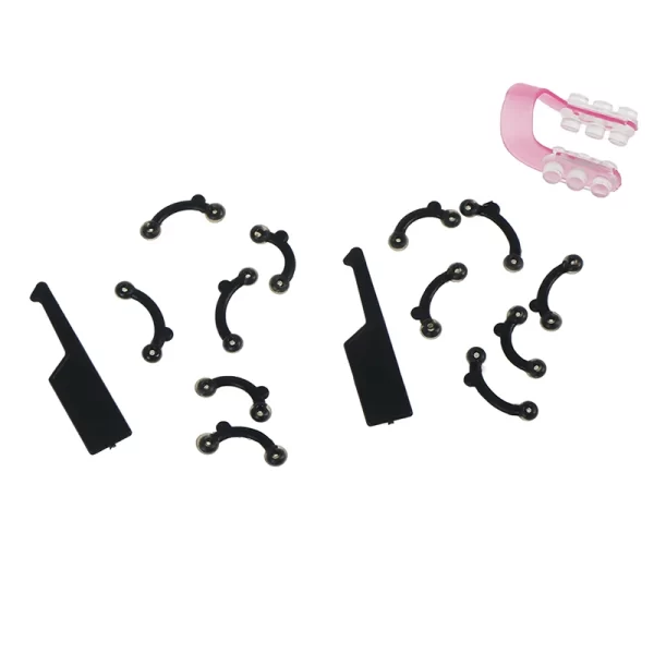 6Pcs/Set Beauty Nose Up Lifting Bridge Shaper Massage Tool No Pain Nose Shaping Clip Clipper Women Girl Massager 3 Size - Image 3