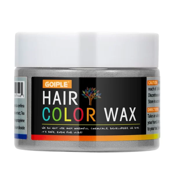 GOIPLE Unisex 120g Hair Color Wax Pomade Temporary Long Lasting Hold Hair Dye Cream Mud Disposable Molding Coloring Styling Gel - Image 14
