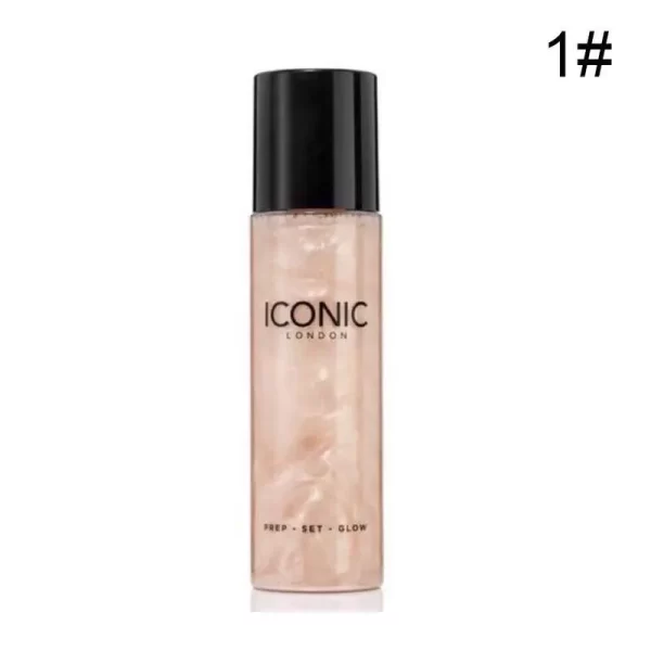100ml Original Iconic London Illuminator Liquid Highlighter Prep Set Glow Highlight Makeup Mist Spray Quicksand Moisturizing - Image 8