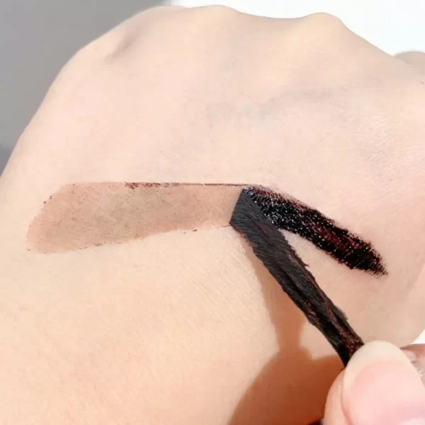 Tear-off Dye Eyebrow Cream Set Waterproof Brow Tattoo Tint with Brow Card and Brush Lasting Semi-Permanent Peel-off Eyebrow Gel - Image 4