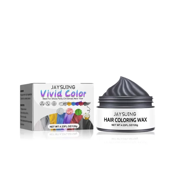 Fashion Hair Color Cream Temporary Dyeing Instant White Roots Coverage Unisex Smoky Gray Punk Style Light Silver Hair Dye Tint - Image 8