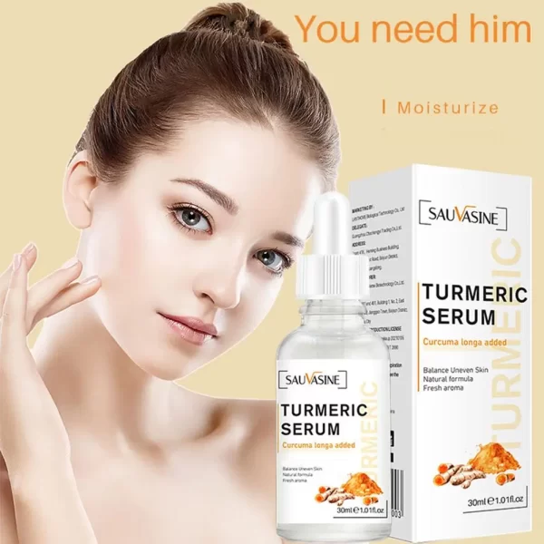 Turmeric Essential Oil Facial Body Massage Moisturizing Diffuser Hydrating Face Body Care Smoothing Body Face Skin Care 30ml - Image 2