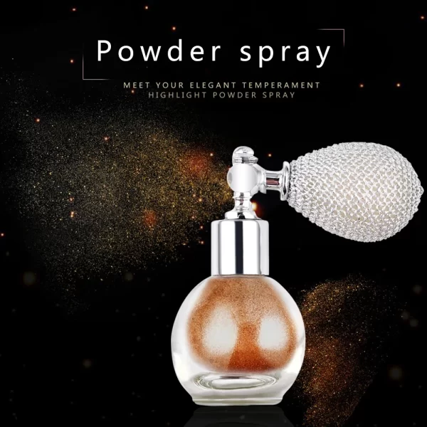 Spray brightening Glitter Spray body powder Foreign trade high light spray body powder spray glitter - Image 2