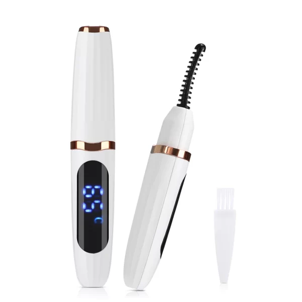 Electric Heated Eyelash Curler Portable Eyelash Curling Device Quick Heating Natural Eyelash Curler Long Lasting Make up Tool - Image 7