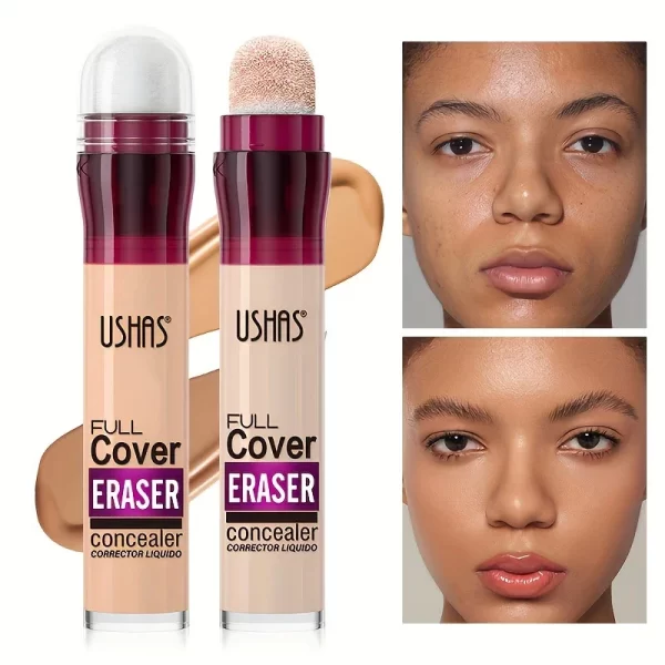 Facial Concealer Sponge Head Matte Liquid Foundation Makeup Oil Control Long Lasting BB Cream Waterproof Brighten Cosmetics - Image 2