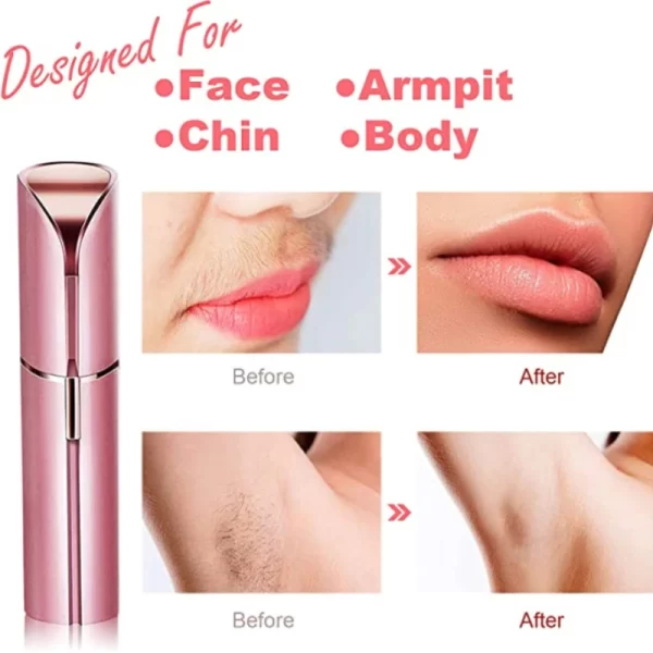 Mini Electric Eyebrow Trimmer Facial Lip Hair Removal Portable Women Painless Razor Trimmer  Tool Beauty Health Cosmetics - Image 2