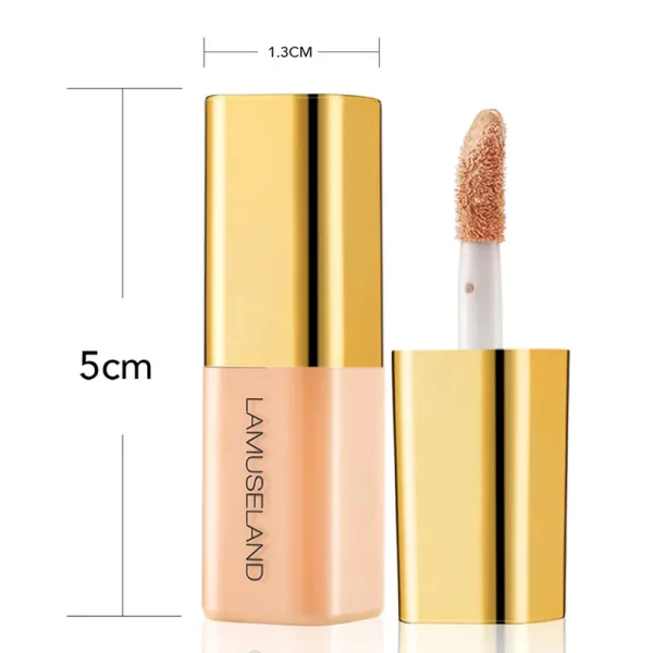 Mini Liquid Concealer High Coverage Corrector Anti Dark Circle Freckle Waterproof Foundation Cream for Face Makeup Base Cosmetic - Image 5