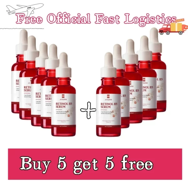 Pure Retinol Face Serum with Vitamin B3. Anti Aging Face Serum for Lines Wrinkles & Premature Sun Damage - Image 9