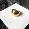 3Pcs Gold Color Silver Color Metal Minimalist Glossy Wide Open Rings Geometric Finger Rings for Women Men Jewelry - Image 6