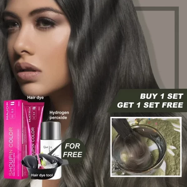 Damage-Free Permanent Hair Color Dye Set DIY Hair Coloring Kit brown hot pink hair dye color for gray hair coverage Styling Tool - Image 16