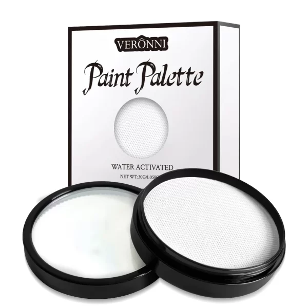 30G Water Solubility Monochromatic Body Paint Black And White Makeup Face Paint Halloween Party Waterproof Makeup Body Painting - Image 14