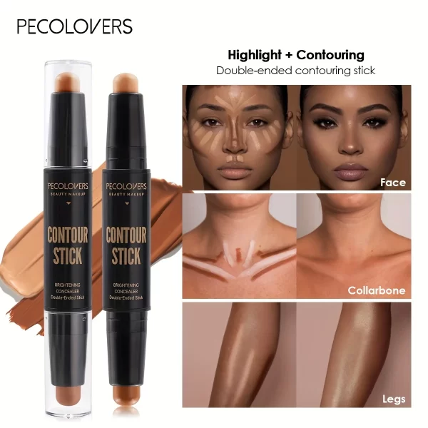 Face Concealer Contouring For Face Bronzer Beauty Contour Makeup Base Foundation Cream For Women's Cosmetics New - Image 5