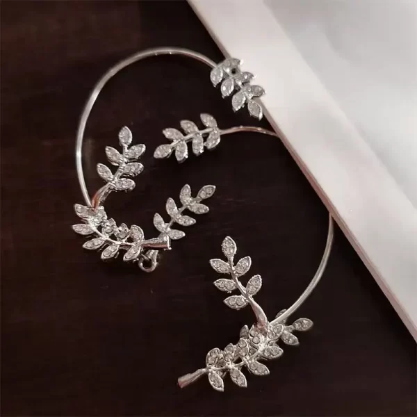 Luxury Star Butterfly Clip Earrings Female Crystal Tassel Ear Clip Earring Sparkling Zircon Ear Cuff Fashion Jewelry accessories - Image 11