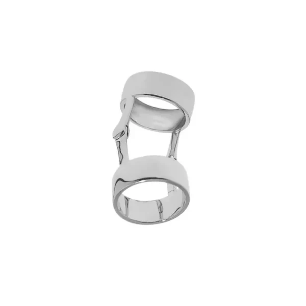 New Punk Y2K Trend Ins Armour Ring forefinger joint Charm Ring Rock Adjustable Manual Ring For Men Women Jewelry Gift - Image 8