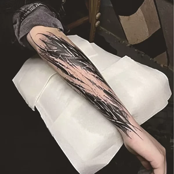 Semi Permanent Juice Ink Lasitng Temporary Tattoo Sticker Arm Sleeve Wings Text Eye Rose Waterproof Tattoos Fake Keep 7-15 Days - Image 33