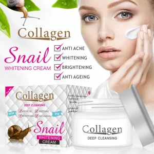 Snail Collagen Face Cream Moisturizing Face skincare Creams Firming Brightening Hydrating Facial Cream Skin Care Products