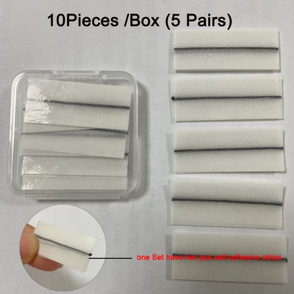 Self Adhesive Eyelashes Glue-Free Reusable 3d Wispy Thick Natural Lashes Makeup Fake Eyelashes - Image 14