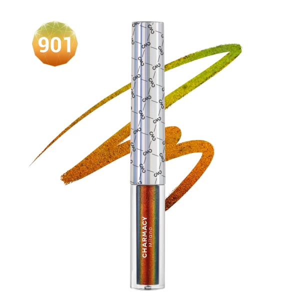 CHARMACY Chameleon Waterproof Liquid Eyeliner Glitter Long-lasting High Pigment Smudge-proof Eye Liner Makeup Cosmetic for Women - Image 10