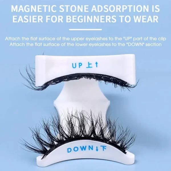 1pcs Professional Magnetic Eyelashes Extension Applicator False Eyelashes Tweezer Curler Clip Clamp Makeup Tools new - Image 6