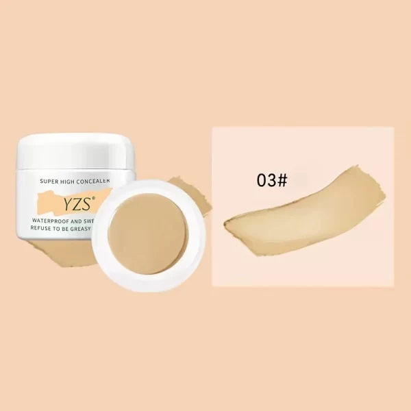 Waterproof High Concealer Foundation Lasting Concealer Suitable Tattoo Scars Acne Marks Dark Circles Uniform Skin Makeup - Image 9