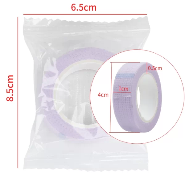 10 Rolls Eyelash Tape For Lash Extension Breathable Non-woven Tape Under Eye Pads Adhesive Eye Stickers Makeup Tools Eye Patches - Image 6