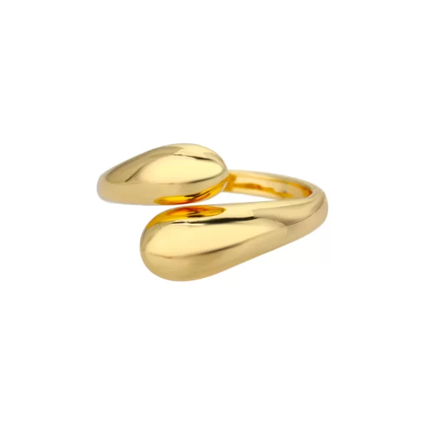 Stainless Steel Rings for Women Waterproof Open Gold Color Ring Wedding Couple Band Jewelry Gifts Free Shipping Items anillos - Image 8