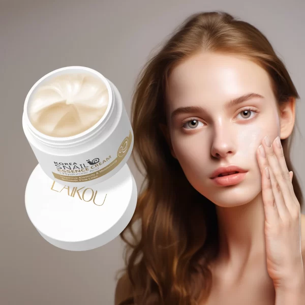 Snail Anti-aging Cream Collagen Moisturizing Nourish Repair Face Damaged Lift Firm Smooth Bright Whitening Skin Care Day Cream - Image 3