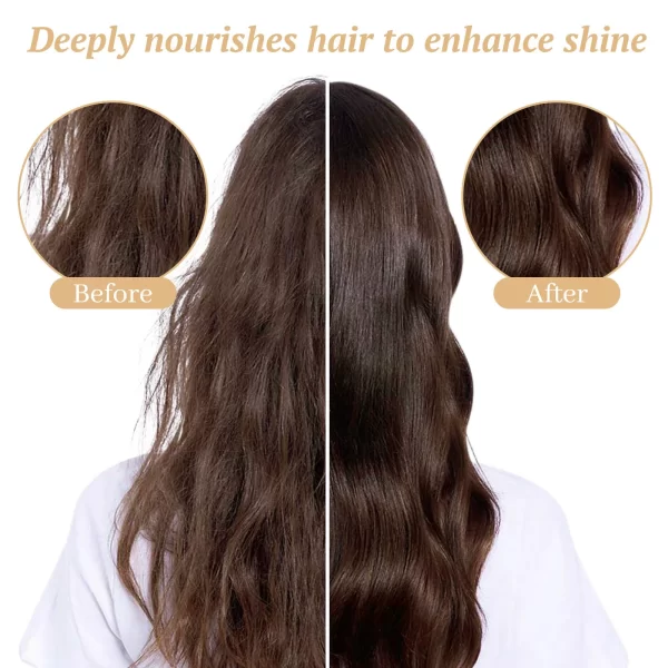 Biotin Shampoo Set Shampoo Set Promote Hair Growth Nourish  Oil Control Shampoo Moisturizing Conditioner,2*450ML - Image 4