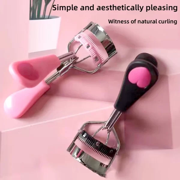 1PC Lady Professional Eyelash Curler With Comb Tweezers Curling Eyelash Clip Cosmetic Eye Beauty Tool - Image 6