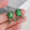 Gothic Funny Green Frog Ear Clip For Women Cute Animal Ear Cuff Clip Without Pierced Ear Bone Earrings Girls Party Jewelry Gift - Image 6