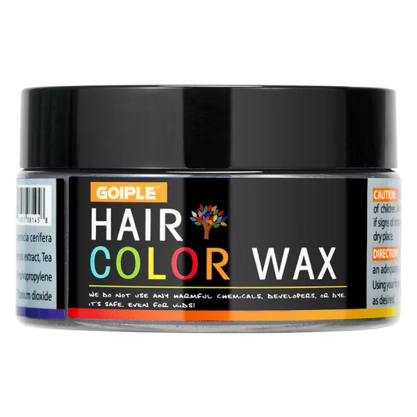 GOIPLE Unisex 120g Hair Color Wax Pomade Temporary Long Lasting Hold Hair Dye Cream Mud Disposable Molding Coloring Styling Gel - Image 15