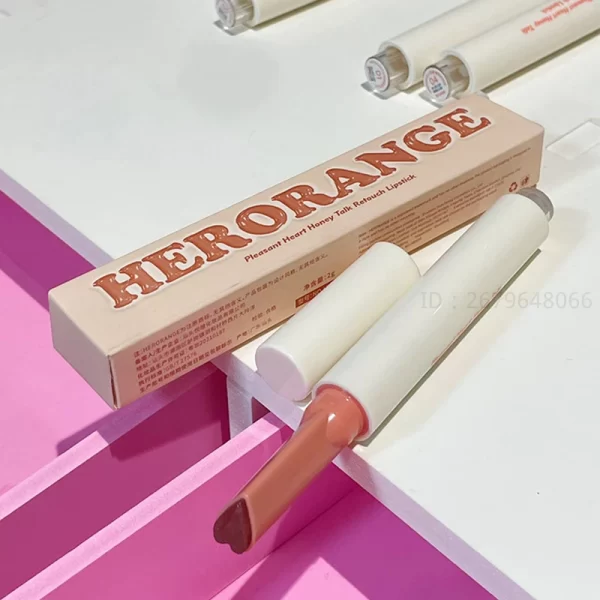 Heart Shape Lipstick Pen Mirror Glass Solid Lip Glaze Water Light Clear Oil Jelly Lip Gloss Korean Tint Makeup Girl Cosmetic - Image 6